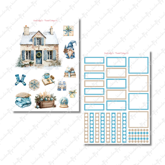 Frosted Cottage PHYSICAL Sticker Kit - Standard Size