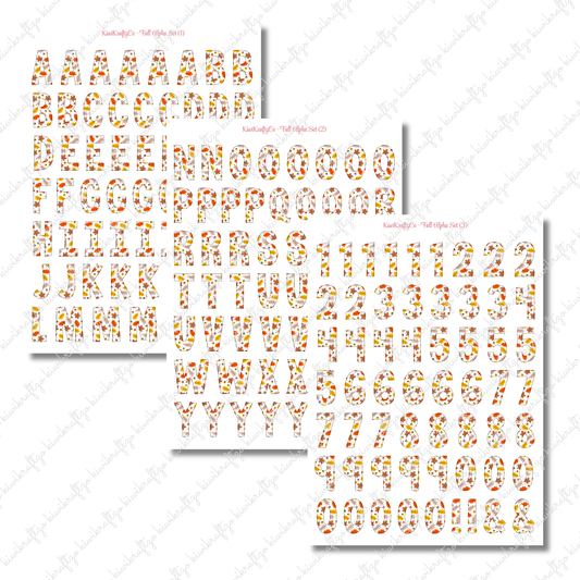 Fall Alpha Set (PHYSICAL) - Standard Size