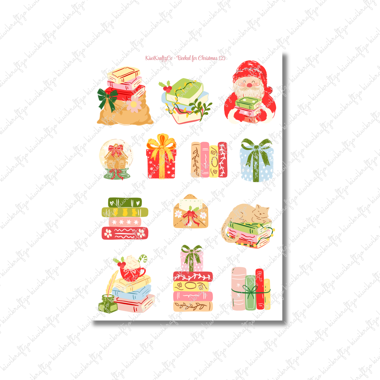 Booked for Christmas DIGITAL Bundle