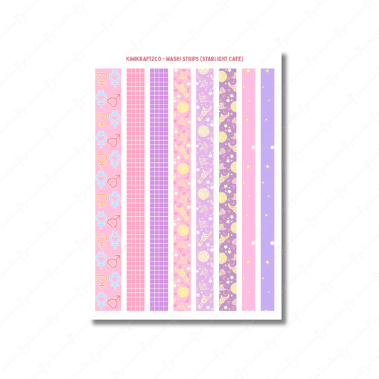 Starlight Cafe Washi Strips