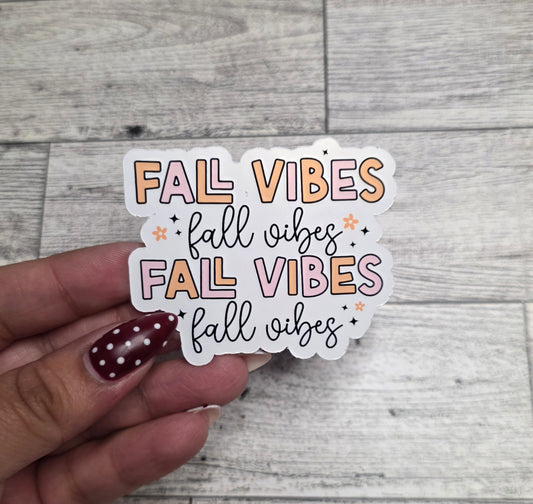 Die Cut Sticker - Fall Vibes