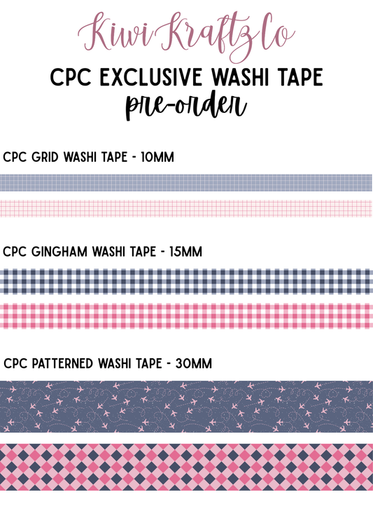 CPC Washi Tape (PRE-ORDER)