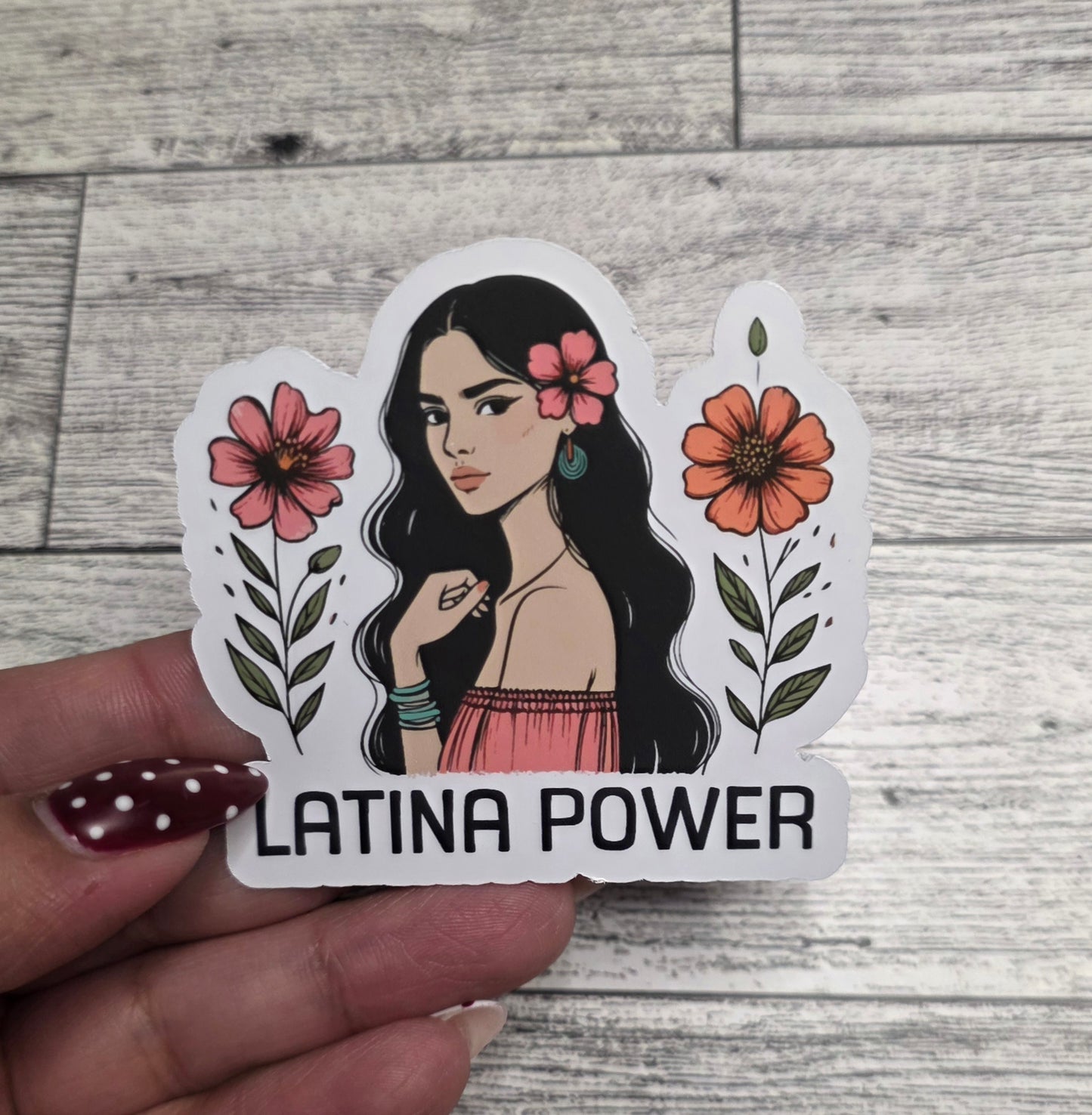 Die Cut Sticker - Latina Power